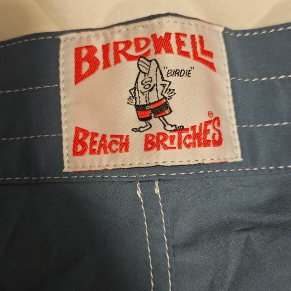 Birdwell Blue Swim Trunks - Picture 5 of 5